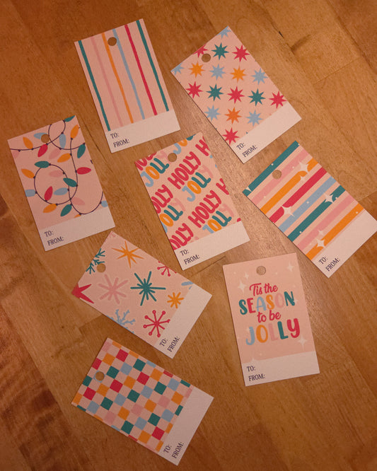 Holly Jolly Gift Tags